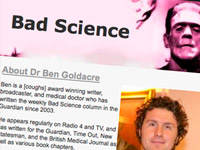 Web Ben Goldrace "Bad Science"